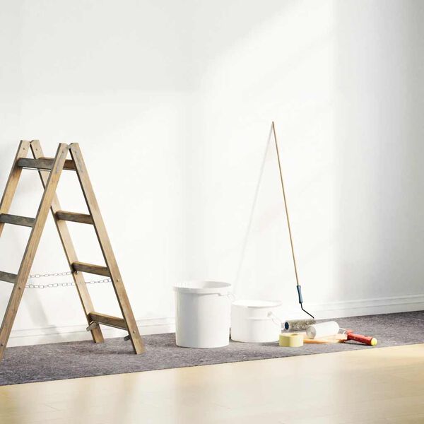 vidaXL Neslidžios dažytojo vilnos 2 vnt 50 m 220 g/m&sup2; Pilka