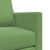 vidaXL Sofa lova &Scaron;viesiai žalia 204 x 122 x 60 cm Aksomas