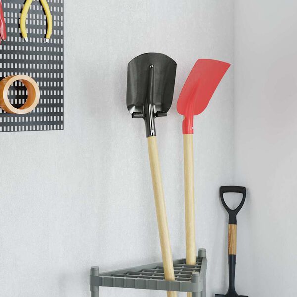 vidaXL Kastuvo galva 4 pcs Sidabro 33 x 21 cm