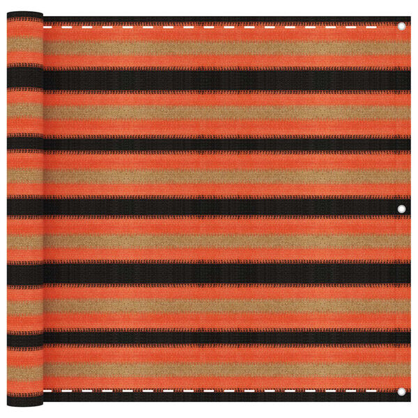 vidaXL Balkono pertvara, įvairių spalvų, 90x400cm, HDPE