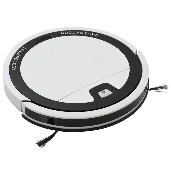 vidaXL Autom. dulkių siurb. robotas, 5 rež. vald. progr., WIFI navig.