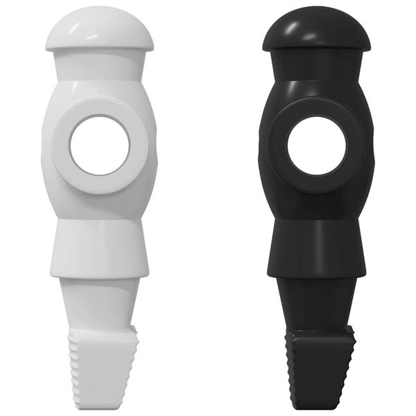 vidaXL Futbolo stalo žaidėjai 3.6 x 3.1 x 10.8 cm strypui 24 pcs