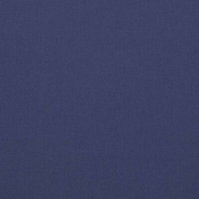 vidaXL Sodo suoliuko pagalvėlė, tamsiai mėlyna, 110x50x7cm, audinys