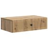 vidaXL Sieninis &scaron;oninis staliukas 59 x 34,5 x 17 cm Apdirbta mediena