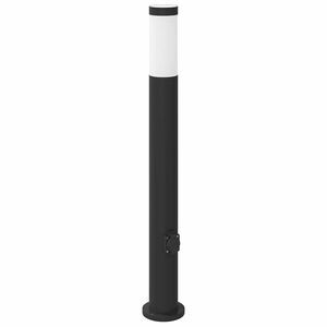 vidaXL &Scaron;viestuvas su stulpeliu, 80 cm, nerūdijantis plienas, IP44