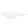 vidaXL Stalo apsauga, permatoma, 90x90cm, 1,6mm, PVC