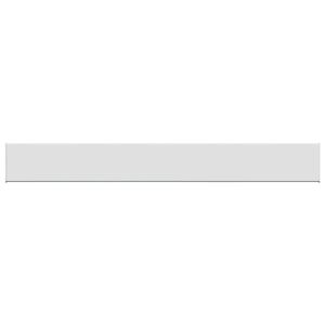 vidaXL Langų palangė Balta 60 x 15 x 4,5 cm PVC
