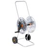 vidaXL Žarnos ritės vežimėlis 50 m 1/2" arba 35 m 3/4" žarnai, plienas