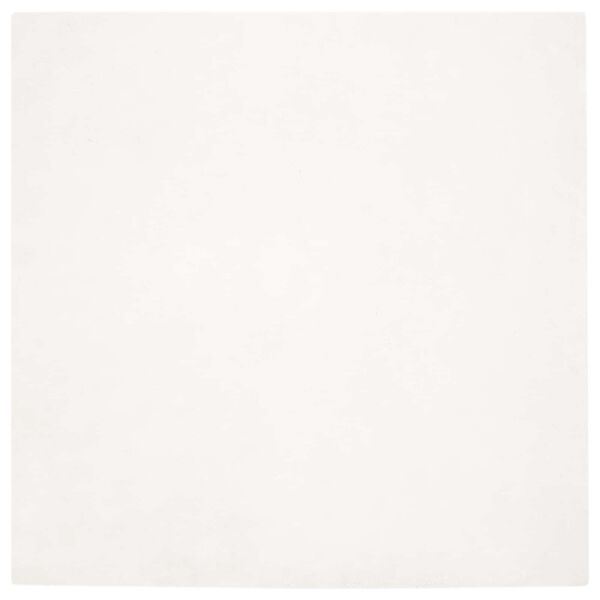 vidaXL Dirbtinio triušio kailio kilimas Olite Kreminė 240 x 240 cm