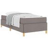 vidaXL Lovos rėmas Tortora 80 x 200 cm audinys
