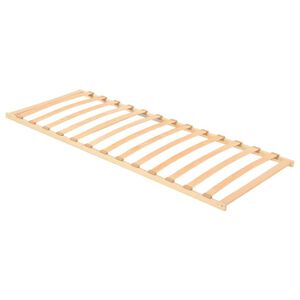 vidaXL Lamelinis lovos pagrindas Ruda 70 x 190 cm Kietas bukas medis