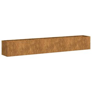 vidaXL Lovelis, rūdžių, 280x40x40cm, oro sąlygoms atsparus plienas