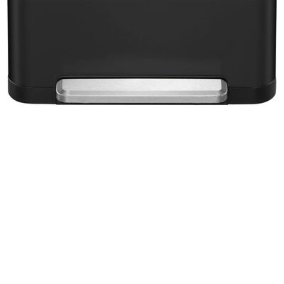 EKO Šiukšliadėžė su pedalu X-Cube, juodos spalvos, 45l