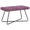 vidaXL suoliukas Violetinė 80 x 40 x 45 cm Aksomas