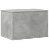 vidaXL Kačių kraiko dėžės spintelė, betono pilka, 60x40x40cm, mediena