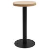 vidaXL Bistro staliukas, &scaron;viesiai rudos spalvos, 40cm, MDF