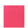 vidaXL Popieriniai mai&scaron;eliai 250vnt. su rankenomis, rožinis 45x17x48cm