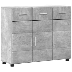 vidaXL Kabalas FLORIN 88,5 x 30,5 x 73 cm Betono pilka