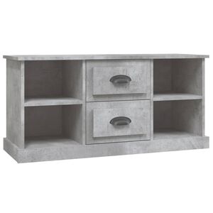 vidaXL Televizoriaus spintelė, betono pilka, 99,5x35,5x48cm, mediena