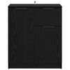 vidaXL Kabalas Juodas ąžuolas 60 x 30 x 70 cm Apdirbta mediena