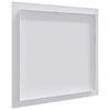 vidaXL Prieigos panelės Balta 35 x 35 cm ABS plastikas