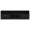 vidaXL Televizoriaus spintelė Juodas ąžuolas 150 x 33,5 x 45 cm