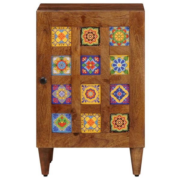 vidaXL Vonios spintelė graikinis rie&scaron;utmedis 38 x 33 x 58 cm