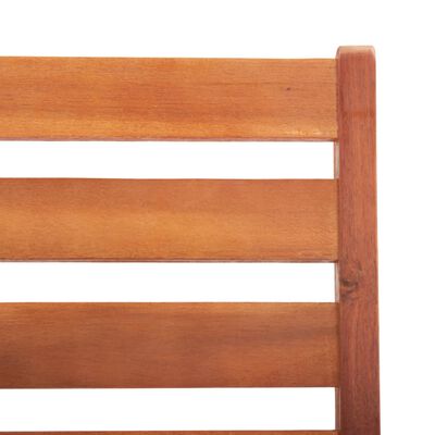 vidaXL Lauko valgomojo kėdės, 3vnt., akacijos medienos masyvas