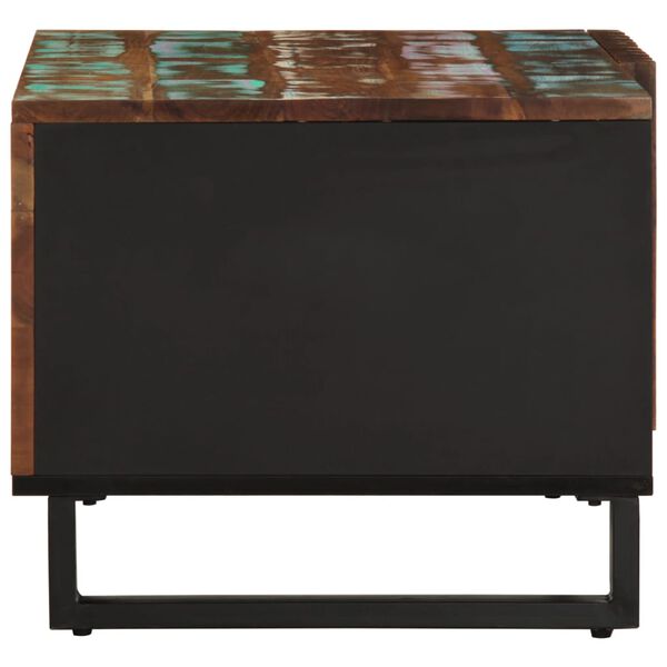 vidaXL Kavos staliukas, 80x51x40cm, akacijos medienos masyvas