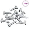vidaXL Varžtas 13636 vnt. Sidabro M4 x 16 mm Plienas