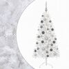 vidaXL Dirbtinė kalėdinė eglutė su rutuliuku 150 cm 150 LED