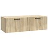 vidaXL Sieninė TV spintelė Sonoma ąžuolas 98 x 41 x 30 cm
