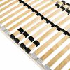 vidaXL Lamelinis lovos pagrindas Ruda 120 x 190 cm Kietas bukas medis