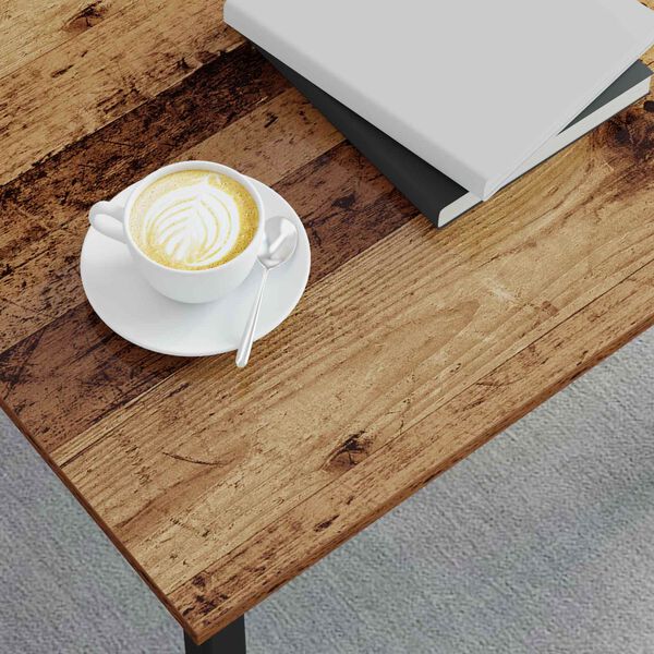 vidaXL Kavos staliukas Senas medis 60 x 30 x 36 cm Apdirbta mediena