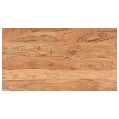 vidaXL Kavos staliukas, 90x50x45cm, akacijos medienos masyvas