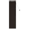 vidaXL Venecijos žaliuzės Tamsiai rudas 50 x 160 cm 35 mm