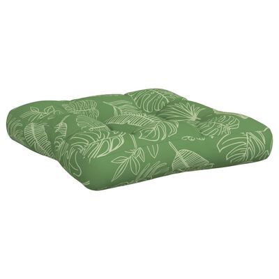 vidaXL Palečių pagalvėlės, 2vnt., oksfordo audinys, su lapais