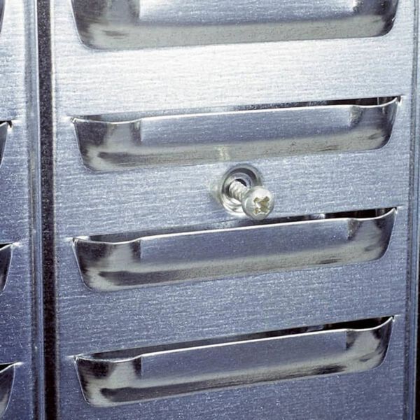 Raaco Sieninis dėžių stelažas, x2 su 32 dėžėmis, 181211