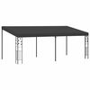 vidaXL Prie sienos montuojama pavėsinė, antracito, 6x3x2,5m