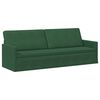 vidaXL 3 vietų sofa Džiunglių žalia 220 x 81 x 82 cm