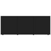vidaXL Televizoriaus spintelė, juoda, 80x34x30cm, apdirbta mediena