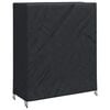 vidaXL Pingpongo stalo uždangalas 165 x 70 x 185 cm audinys Juoda
