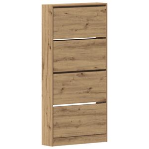 vidaXL Batu skrynia 80 x 21 x 163,5 cm Apdirbta mediena