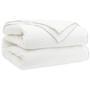 vidaXL Antklodė TRIER 200x220cm 4 metų laikai 140+220GSM Balta