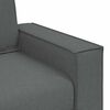 vidaXL Sofa 3 pcs Tamsiai pilka 220 x 80 x 84 cm Lino mi&scaron;inio audinys