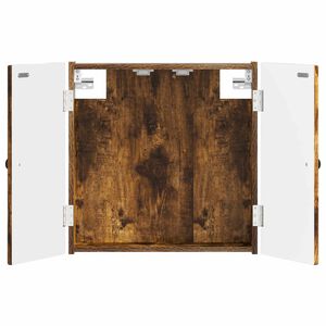 vidaXL Dartboard spinta BREDA Dūminio ąžuolo 52,5 x 10,5 x 53,5 cm