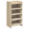 vidaXL Batu skrynia Sonoma ąžuolas 48 x 36 x 92 cm Apdirbta mediena