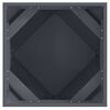 vidaXL Lovelis 2 pcs Antracitas 50 x 50 x 50 cm Plienas