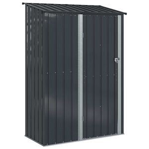 vidaXL Sodo pa&scaron;iūrės Antracitas 140,5 x 74 x 200 cm Metalas