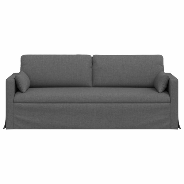 vidaXL Sofa Tamsiai pilka Bendri matmenys: 198 x 78 cm (P X G x A)